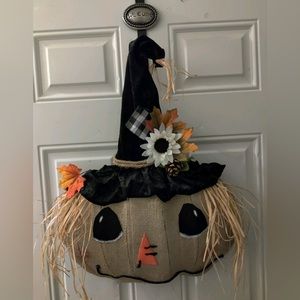Homemade Halloween/fall wreath